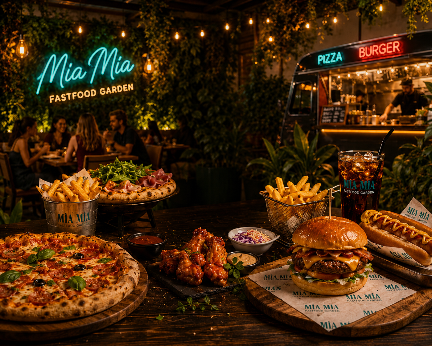 Mia Mia Fastfood Garden — Restoran — Kartepe, Türkiye